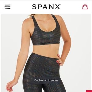 Spanx Mesh Panel Sports bra XL